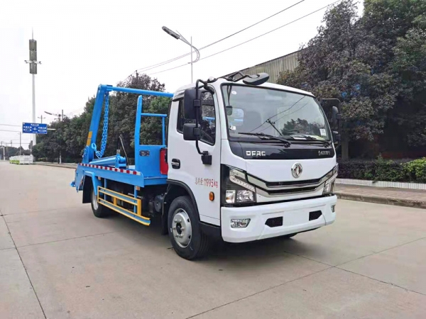 國六多利卡D7 福瑞卡F7擺臂式垃圾車